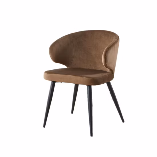 ホテルの部屋のテーブルと椅子ダイニングチェアレストランとコーヒーショップの椅子ホームダイニングスチール家具モダンなスタイルのダイニングチェア